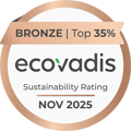 EcoVadis Rating Certificate 2025